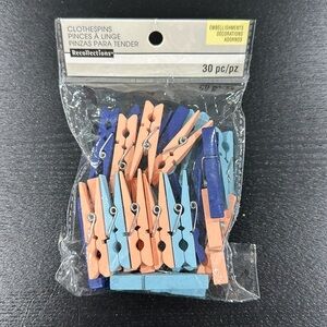 Mini Decorative Clothespins